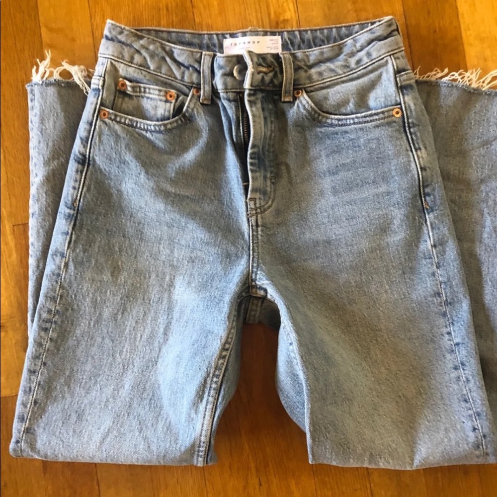 Topshop Straight Jeans